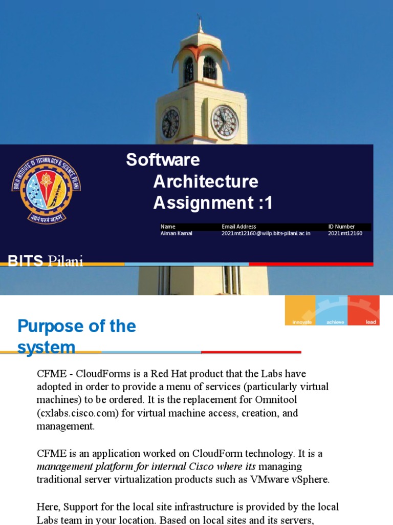 Software Architecture Overview | PDF | Computer Network | Backup