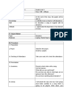 Lesson Plan (Dynamics)