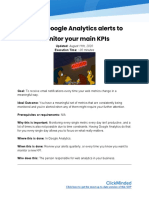SOP082-Set Up Google Analytics Alerts To Monitor Your Main KPIs