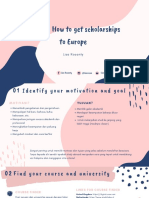101 Tips - How To Get Scholarships in Europe