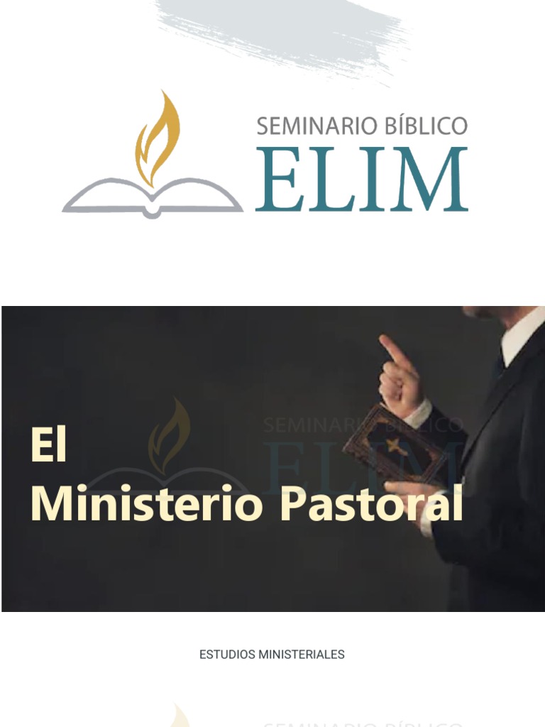 El Pastor como Instructor en la Iglesia | PDF | Biblia | Cristo (título)