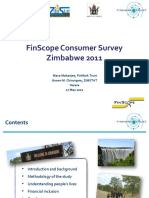 Finscope Consumer Survey Zimbabwe 2011: Maya Makanjee, Finmark Trust Grown M. Chirongwe, Zimstat Harare