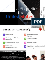 GROUP4 Business Etiquette in The United States