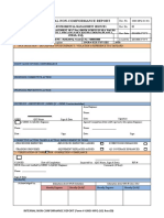 Internal Non-Conformance Report (Form # Gmd-Mfq-101 Rev.00)