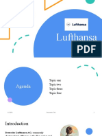 Lufthansa: Gonțilă Andreea Oncescu Miruna REI Faculty, Group 920, Series D