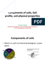 Components of Soils, Soil Profile, Soil Physical Properties: Narayan Gouda