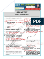 Lines & Angles Theory & Practise Sheet by Aditya Sir