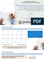 Parametric Study on Ductility of Square RC Columns with Varying Ties