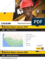 Monthly Report Jan 22