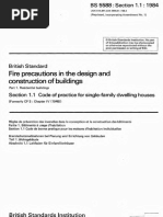 BS 9999:2017 Fire Safety Code Overview | PDF