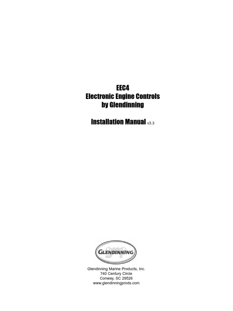 EEC4 Installation Manual Overview | PDF | Electrical Connector | Components