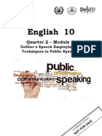 Revised Quarter 2 Module 6 Public Speaking 1 1