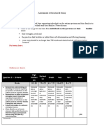 Assessment 2 Structured Essay