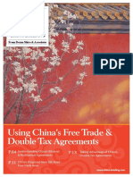 Using Chinas Free Trade Double Tax Agreements