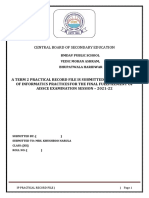 Term 2 Ip Practical File 2021-22 Blank Format