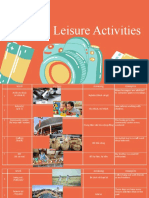 Unit 1 Leisure Activities