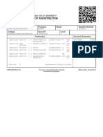 Certificate of Registration: Western Mindanao State University