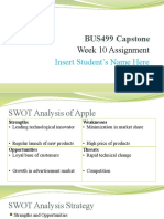 BUS499 Capstone: Insert Student's Name Here