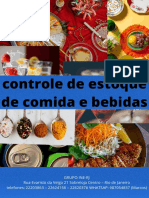 Controle de Estoque de Comida e Bebida