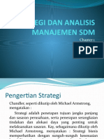 Strategi Dan Analisis Manajemen Sdm