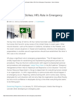 When Disaster Strikes - HR's Role in Emergency Preparedness - Astron Solutions