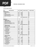 Contoh Bill of Quantity ( RAB )