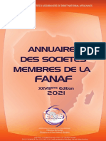 2021 Annuaire FANAF-28 Edition