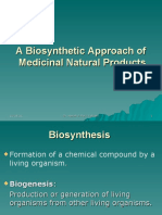 A Biosynthetic Approach of Medicinal Natural Products