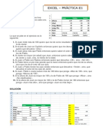 Excel-Práctica E1 Función SI