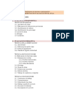 Clasificación de Técnicas e Instrumentos