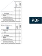 Indicadores de Evaluación para Libretas