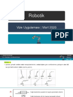 Robotik Vize Uygulaması 2020