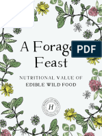 Foraged Feast: Nutritional Value of Edible Wild Food