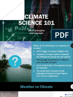 Lecture 1 Climate Science Principles and Concepts