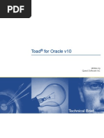 Toad For Oracle v10: Technical Brief