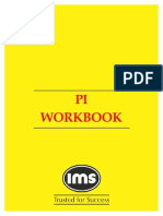 IMS - PI Workbook