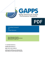GAPPS Sponsor Framework V1