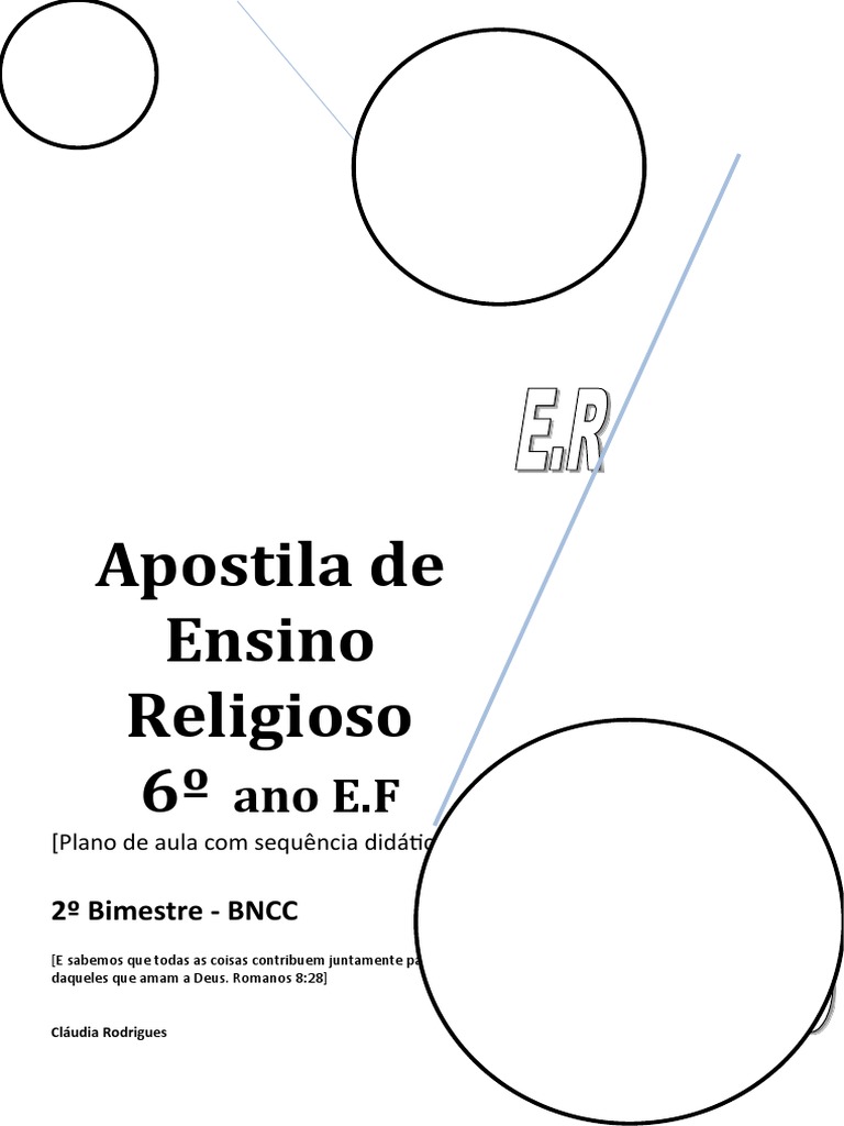 BNCC Apostila Ensino Religioso 6 Ano 2bimestre | PDF | Igreja católica ...