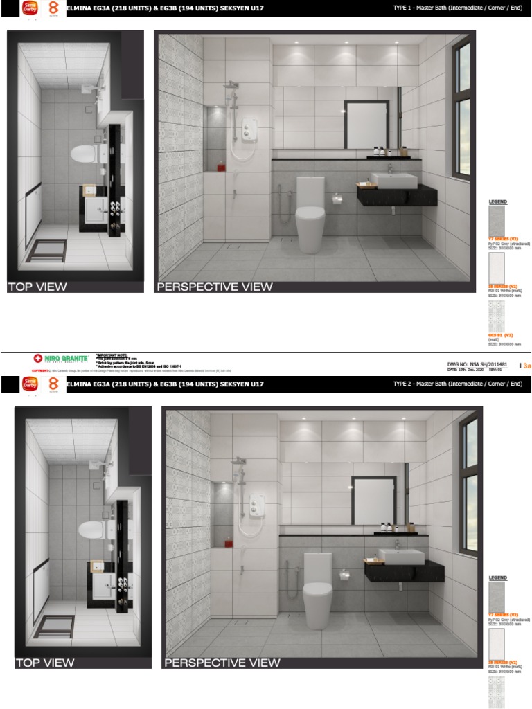 Perspective View Top View: Legend | PDF | Architectural Elements ...