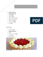 Tarta de Frutillas