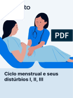AD - Ciclo menstrual e seus distúrbios I, II, III