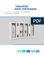 WEG Tableros Totalmente Testeados TTW 50044072 Catalogo Espanol DC