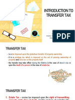 AEC10 - Introduction To Transfer Tax