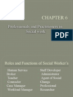 CHAPTER 6 Professionals and Practitioners in Social Work