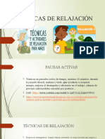 Técnicas de Relajación Niños