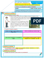 DIA 1 Los Recursos y El Desarrollo en Nuestra Comunidad.