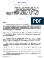 Petitioners Vs VS: First Division