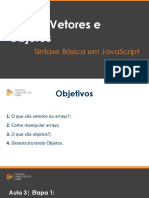 Javascript - Vetor, e Obj