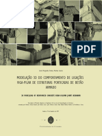 Modelação 3D do Comportamento de Ligações Viga-pilar de Estruturas Porticadas de Betão Armado