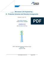 Digital Microwave Link Engineering - IV_ Protection Schemes and Diversity Arrangements